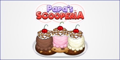 Papa's Scooperia Game