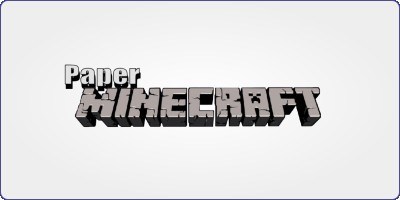 Paper Minecraft game