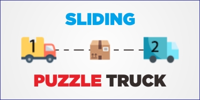 Sliding Puzzle Truck Game
