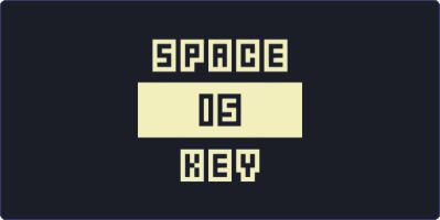Space is Key game